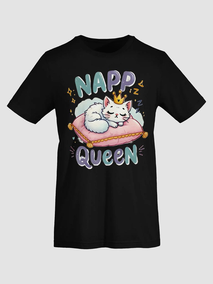 Napping Queen Cat T-Shirt product image (18)