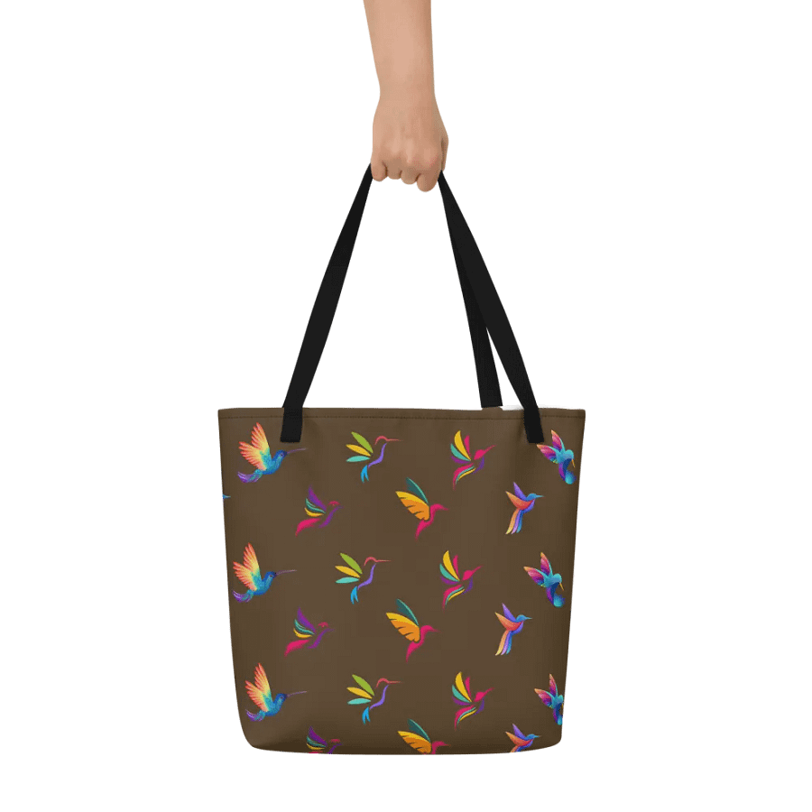 Vibrant Hummingbird Haven Tote mor nature lovers product image (6)