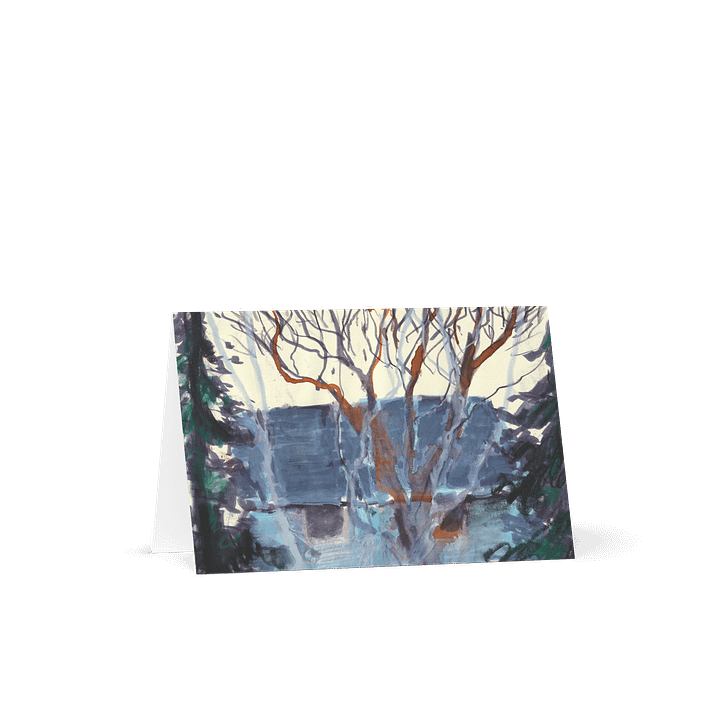 A View from the Window Greeting Card – Original Sketchbook Art product image (1)