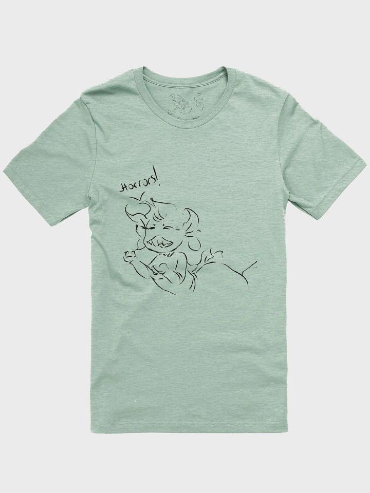 Horrors Black Outline, T-Shirt product image (4)
