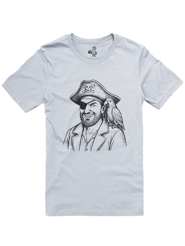 Pirate Captain and Parrot Unisex T-Shirt product image (6)