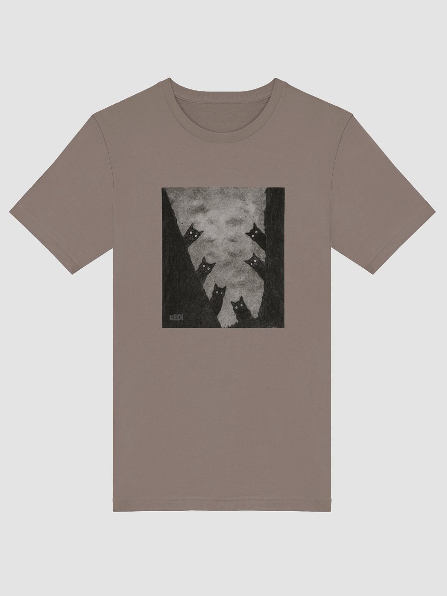 Glowing Eyes Black Cat T-Shirt product image (65)