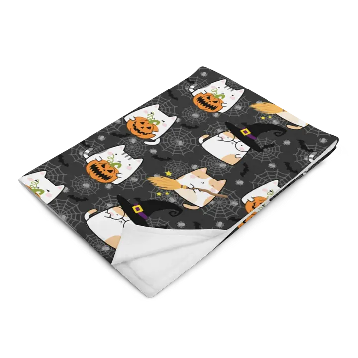 Halloween Cat Blanket product image (2)
