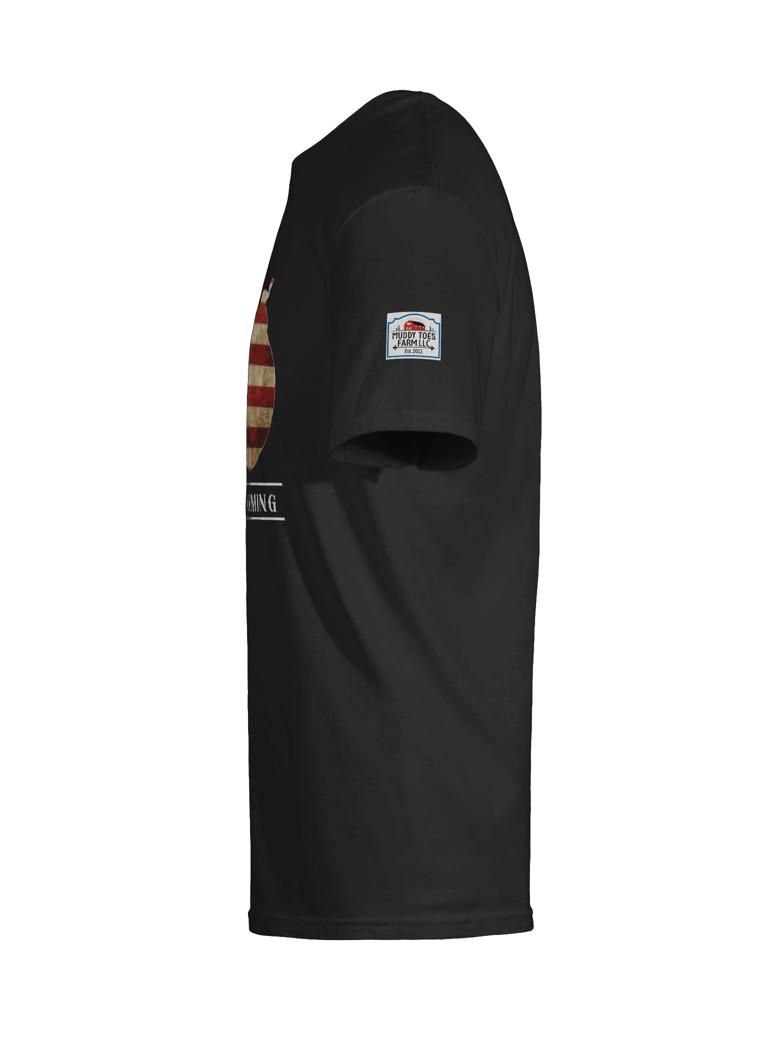 Patriotic Tractor Faith Family Farming Tee (Adult) product image (5)