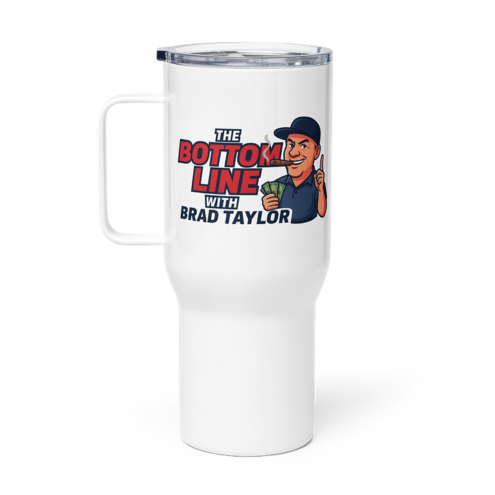 Bottom Line Travel Mug with Handle product image (1)