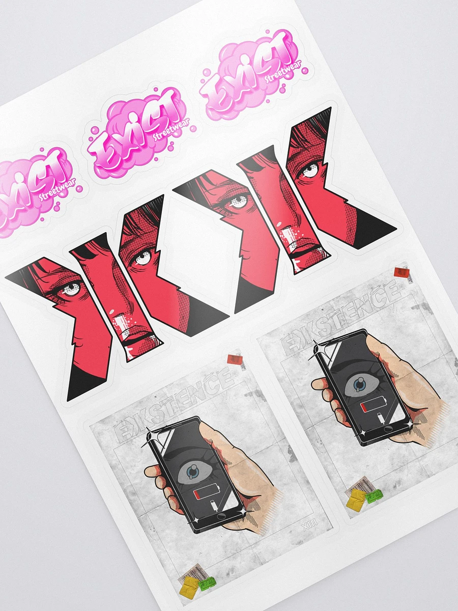 Existence x RAW Sticker Pack #2 product image (2)
