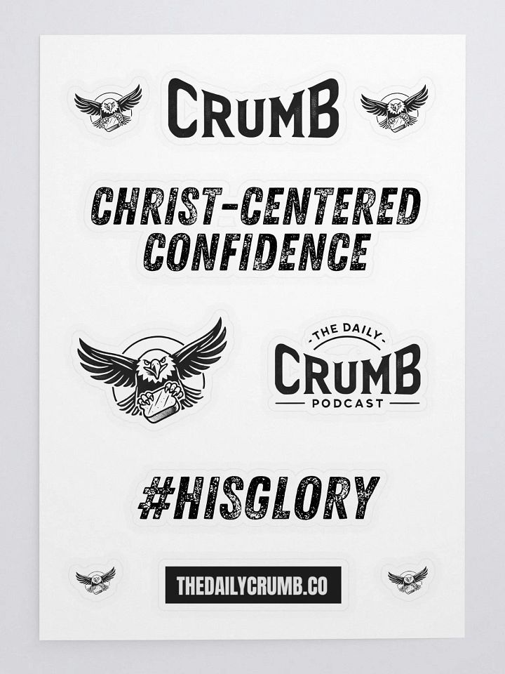 Crumb Sticker Pack: Faith That Sticks 🙌 product image (2)