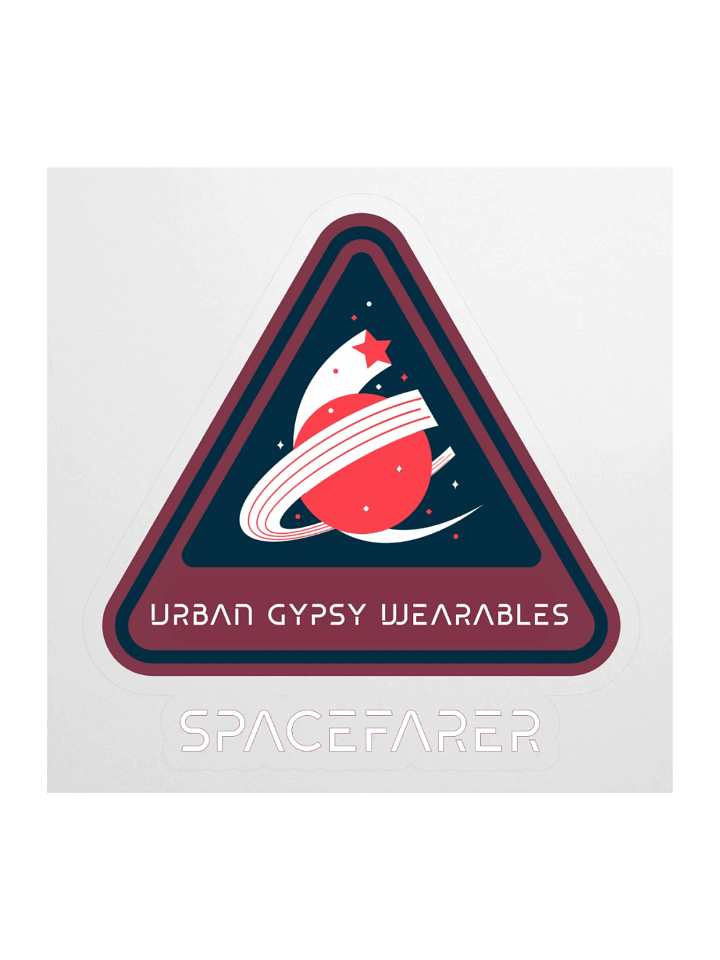 Spacefarer Kiss Cut Stickers product image (1)