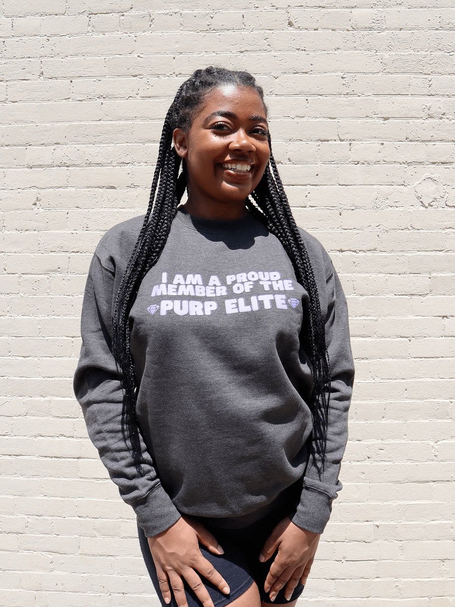 Proud Purp Elite Crewneck product image (4)