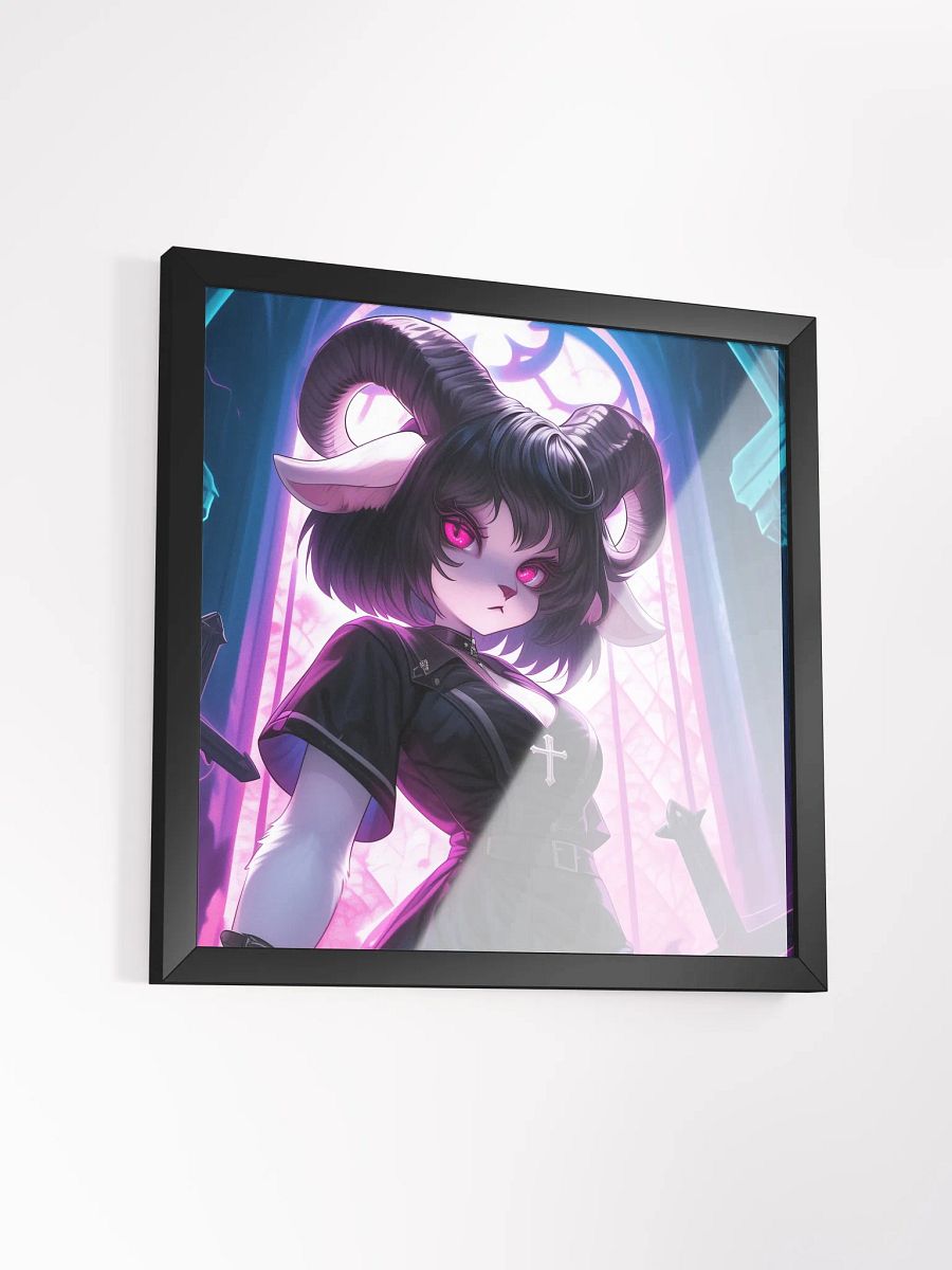 Mystic Ram Gothic Framed Poster product image (3)