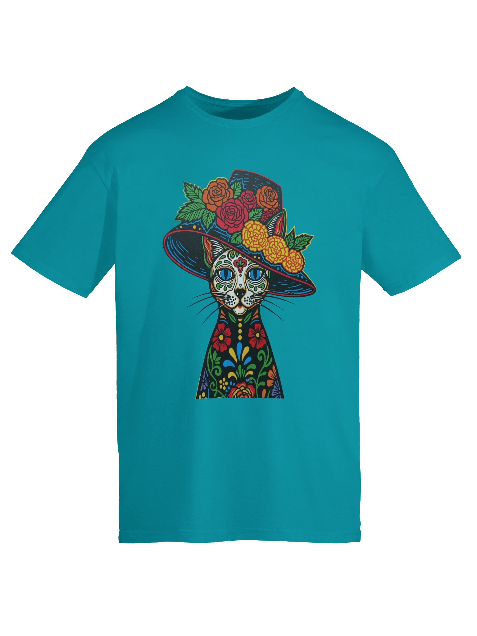 Cat Catrina Unisex Tee product image (121)