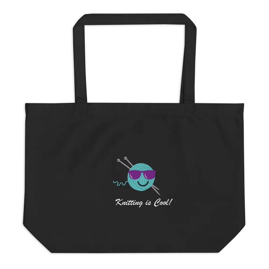 Knitting Is Cool! Crafting Tote product image (1)