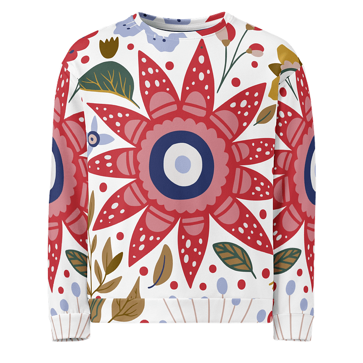 Floral Fantasy All-Over Print Sweatshirt product image (1)