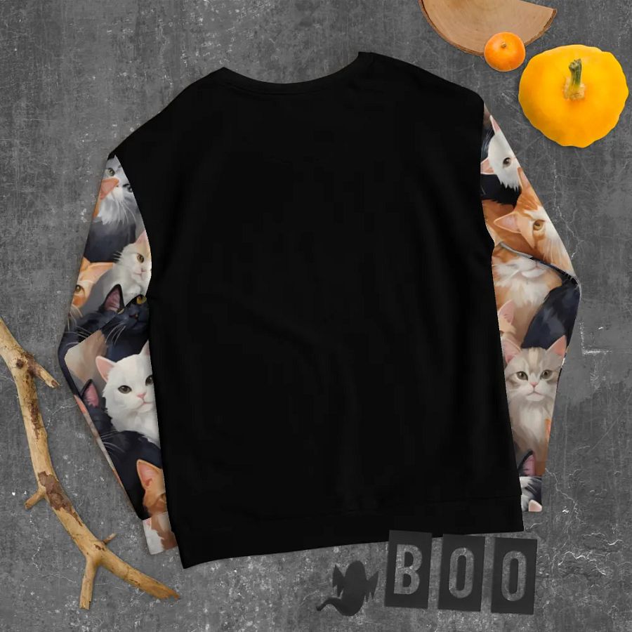 Purrfectly Adorable Cat Lovers Unisex Sweatshirt product image (11)