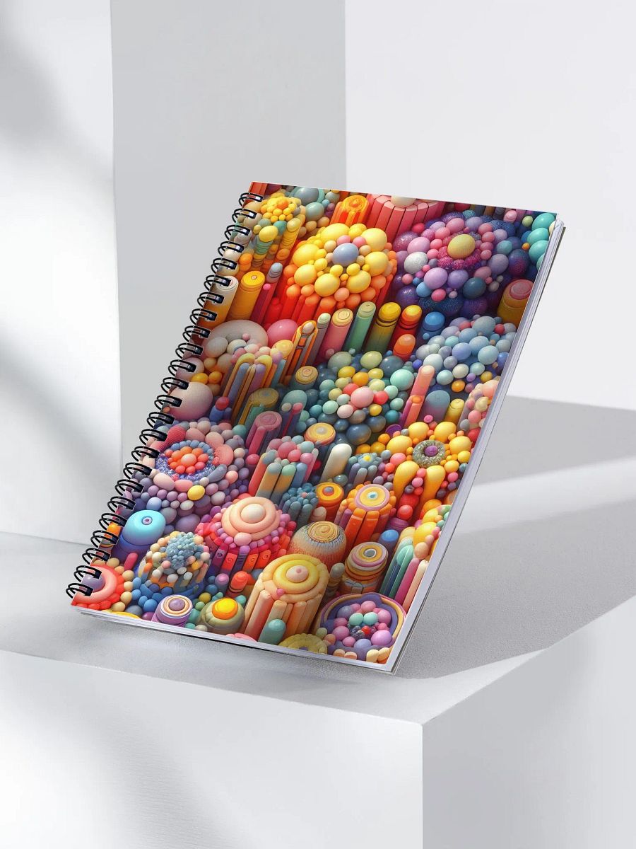 Colorful Spiral Note Book product image (3)