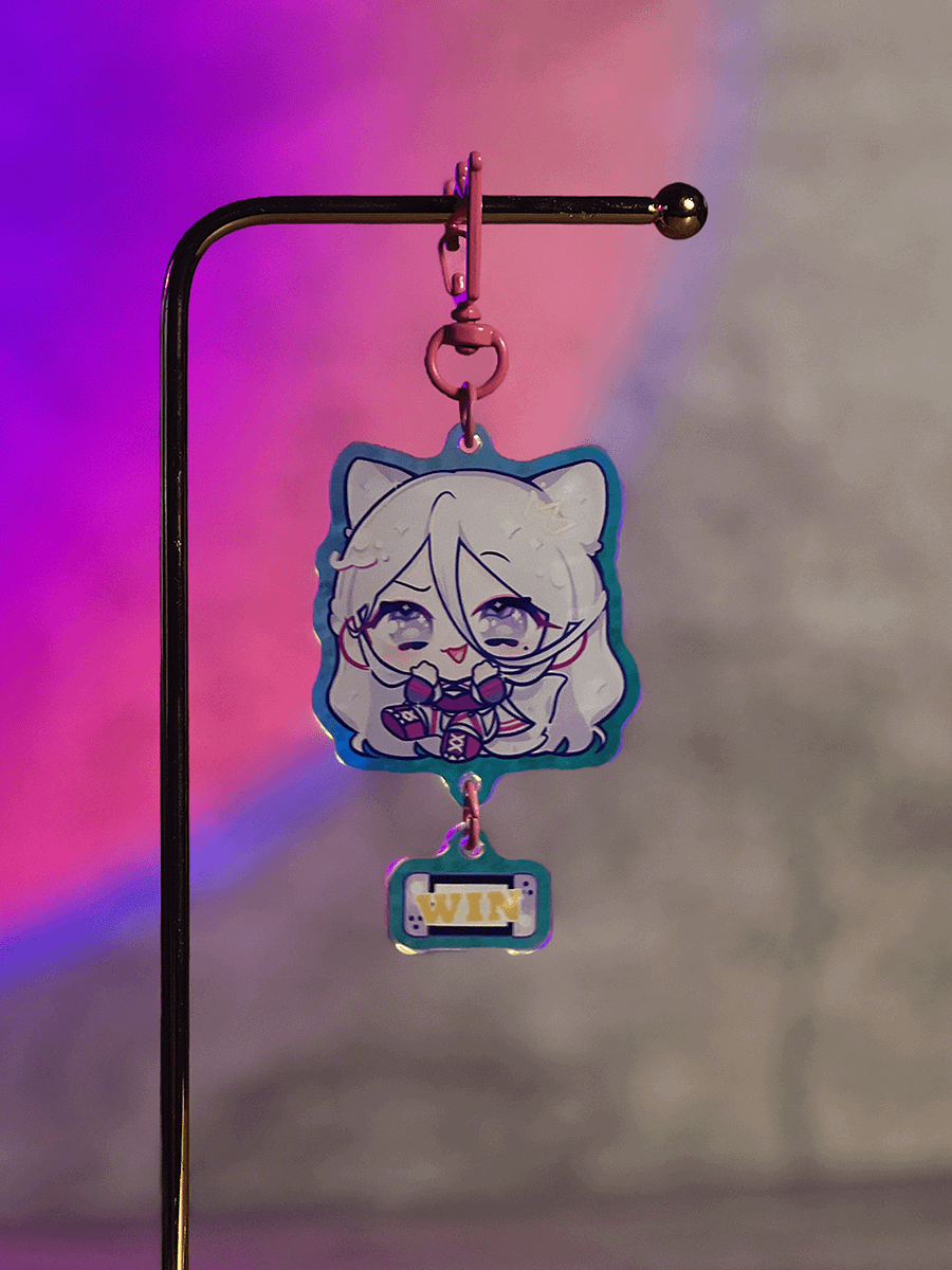 [ BY NIGHT ] GAMER NIK KEYCHAIN product image (1)