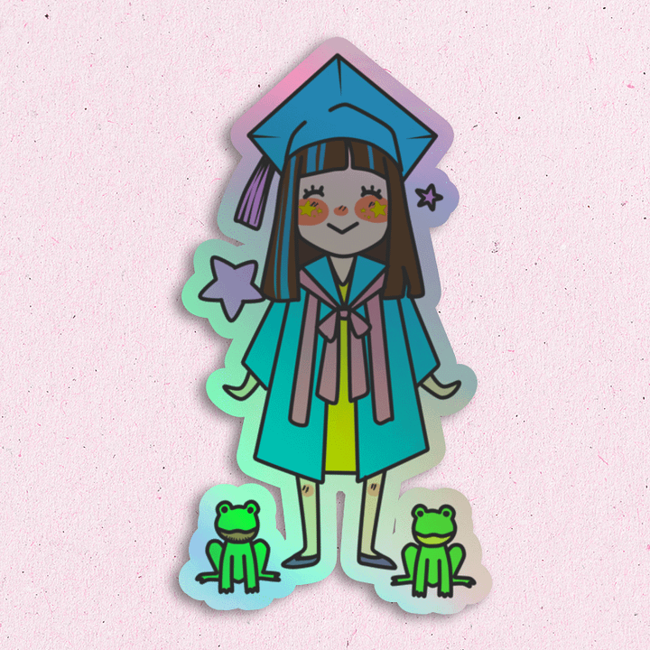 KKB Holographic Sticker product image (1)