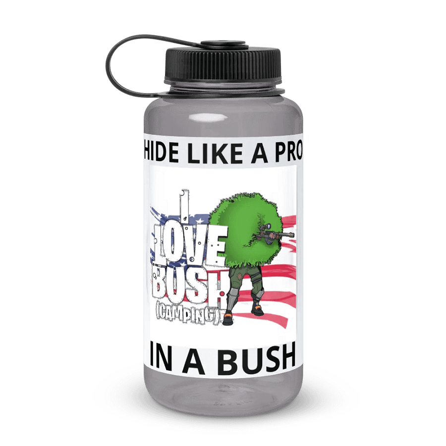 I LOVE BUSH (CAMPING) Wide Mouth Water Bottle product image (1)