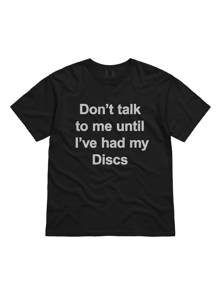 Don't Talk To Me Shirt (Black) product image (1)