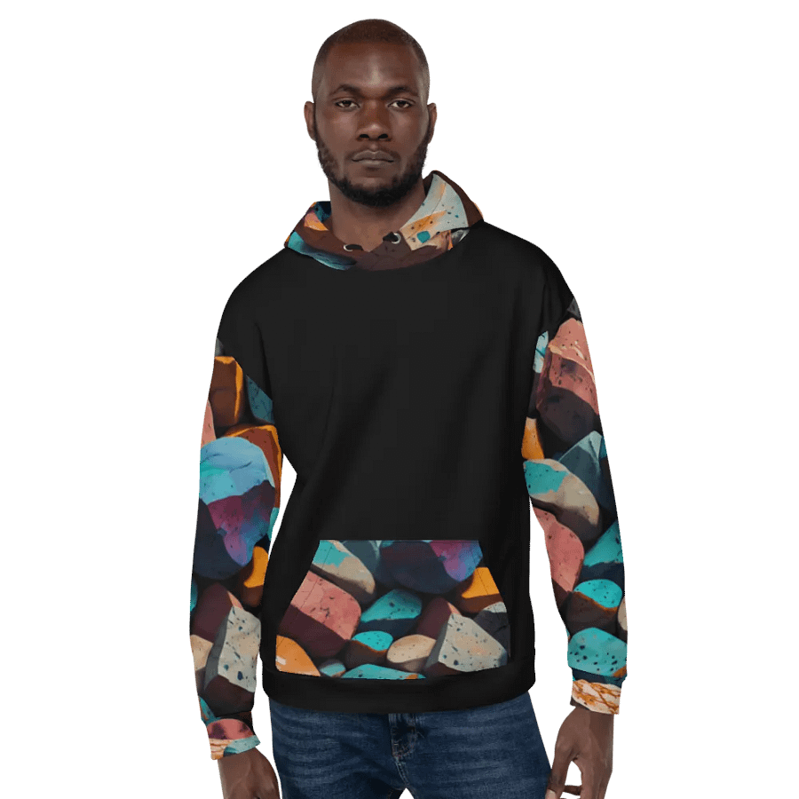 Multicolor Rocks Unisex Hoodie product image (6)