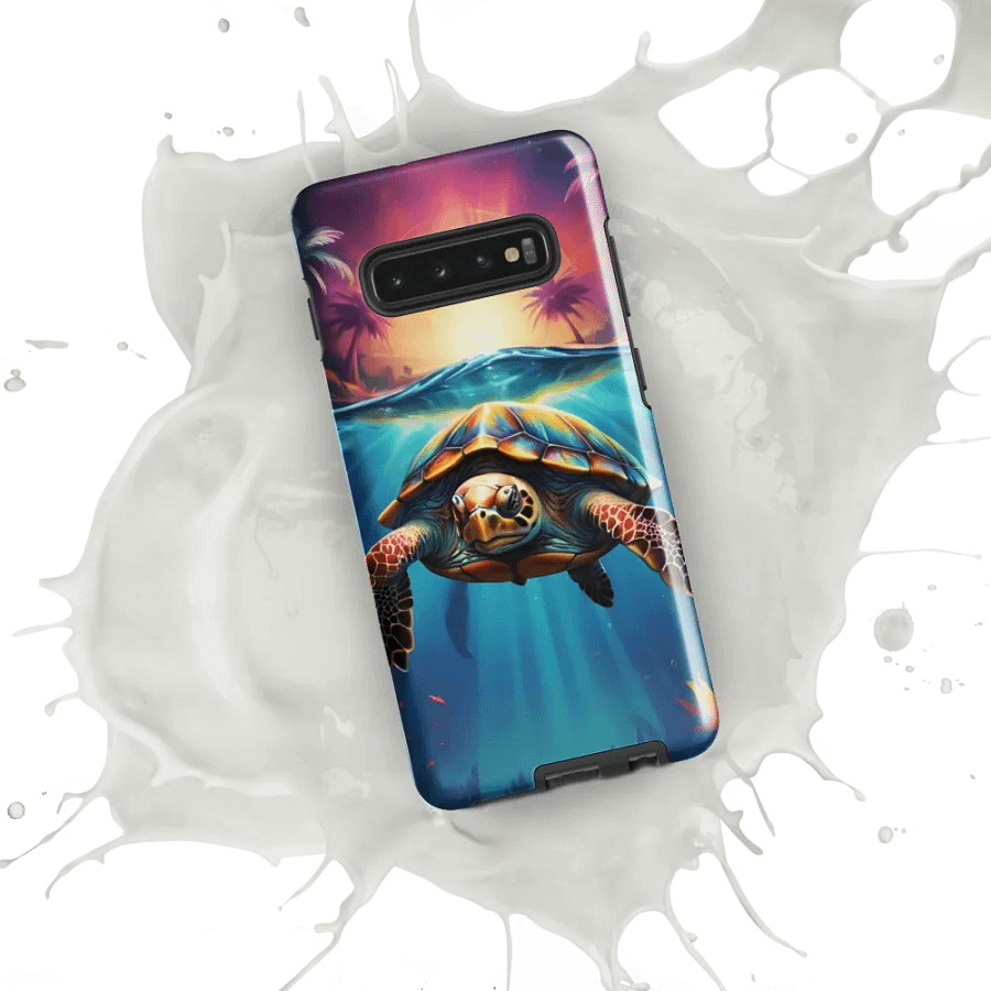 Tropical Turtle Adventure Samsung Galaxy Case product image (54)