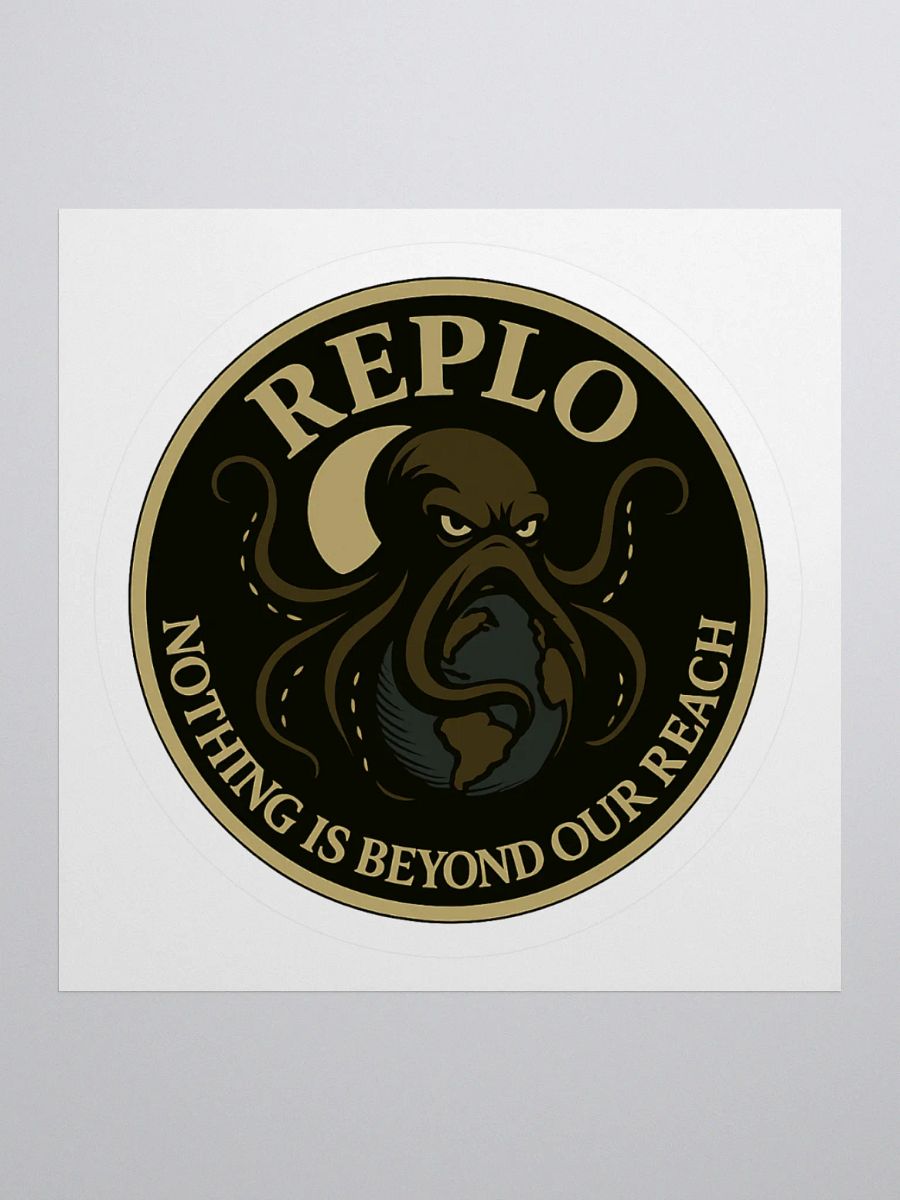 Replo Global Reach Emblem Sticker product image (3)