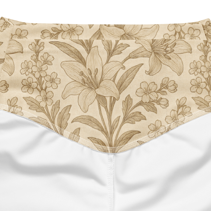 High Waisted Floral Flare Leggings product image (7)