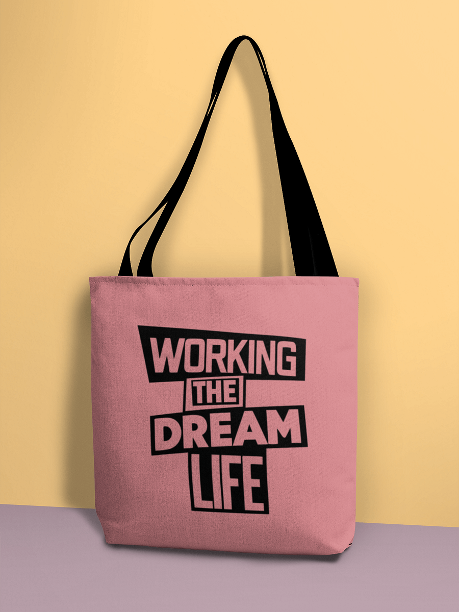 Pink Econscious Organic Cotton Tote Bag – Eco-Friendly Reusable Shopping & Everyday Carry Bag product image (1)