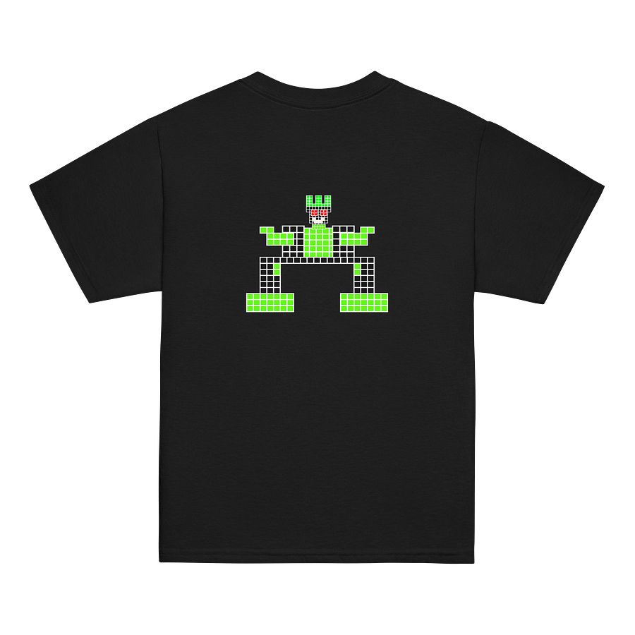 Symmetrical Pixel Art Robot Youth Tee product image (5)