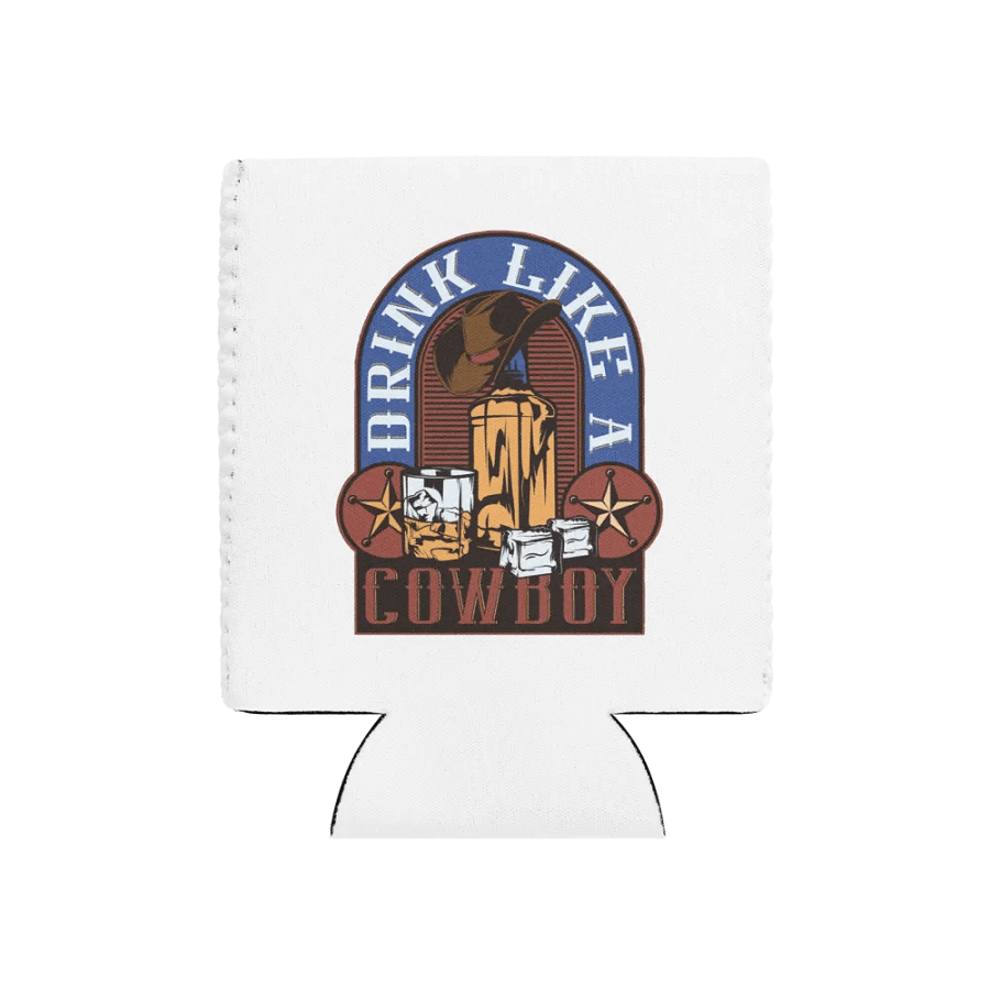 CWA "Drink Like A Cowboy" Koozie product image (2)