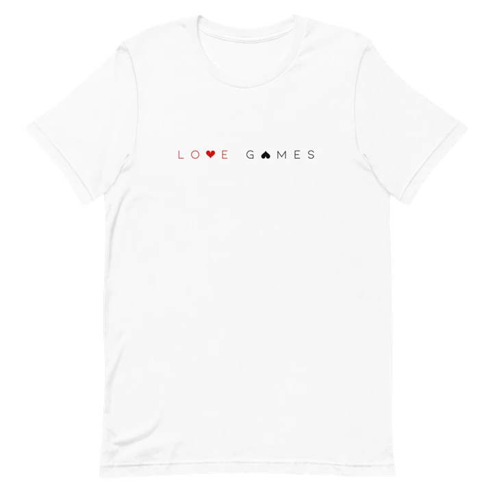 Love Games Tee - White product image (1)