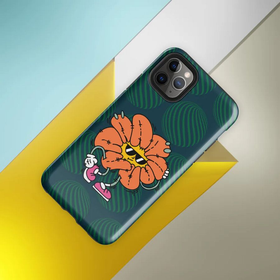 Sunflower Dude Tough iPhone Case product image (40)