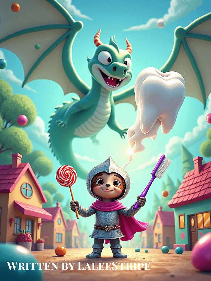 🐉🦷 Lyla and the Cavity Dragon – Illustrated Storybook with JessyJesty product image (2)