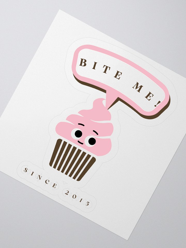 Bite Me! (Big & Beautiful) Sticker product image (4)