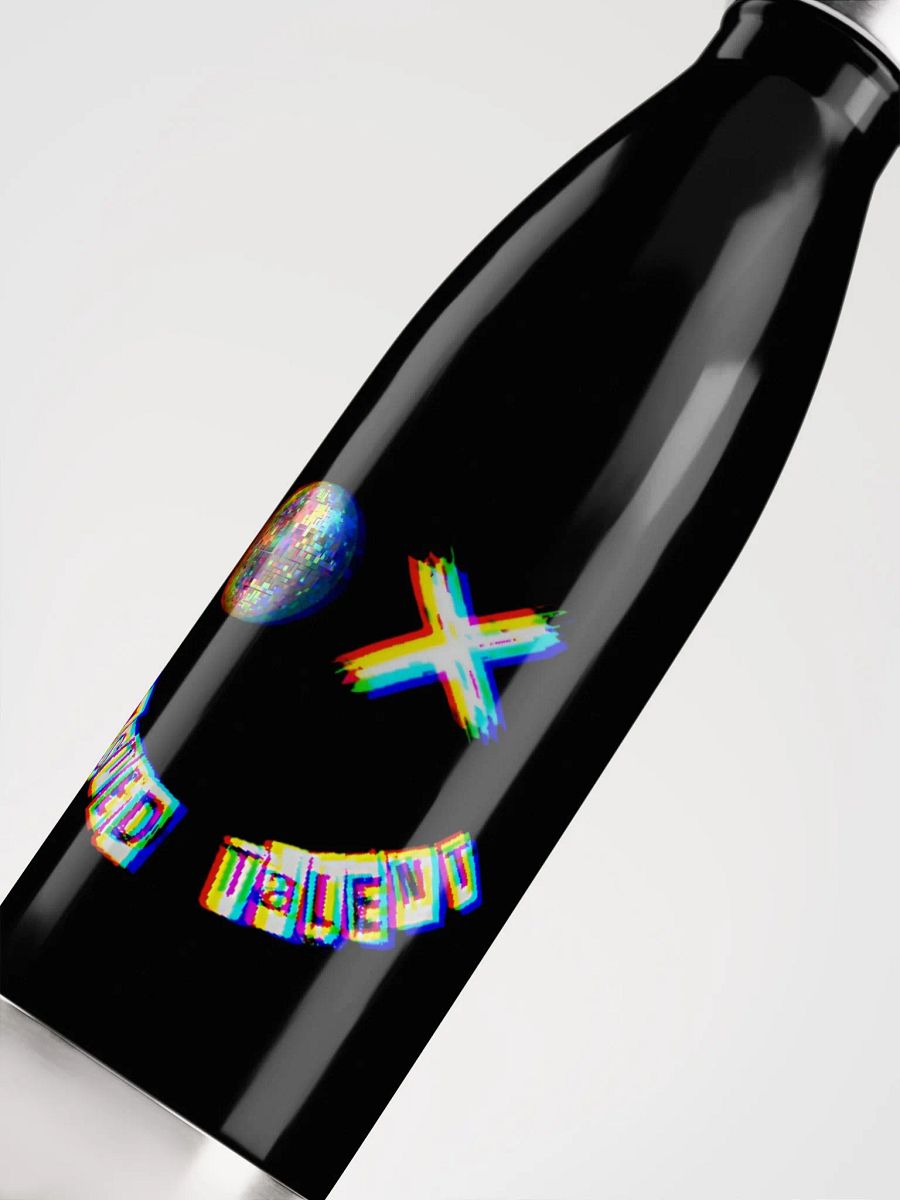 Glitchy Talent Stainless Steel Water Bottle product image (5)