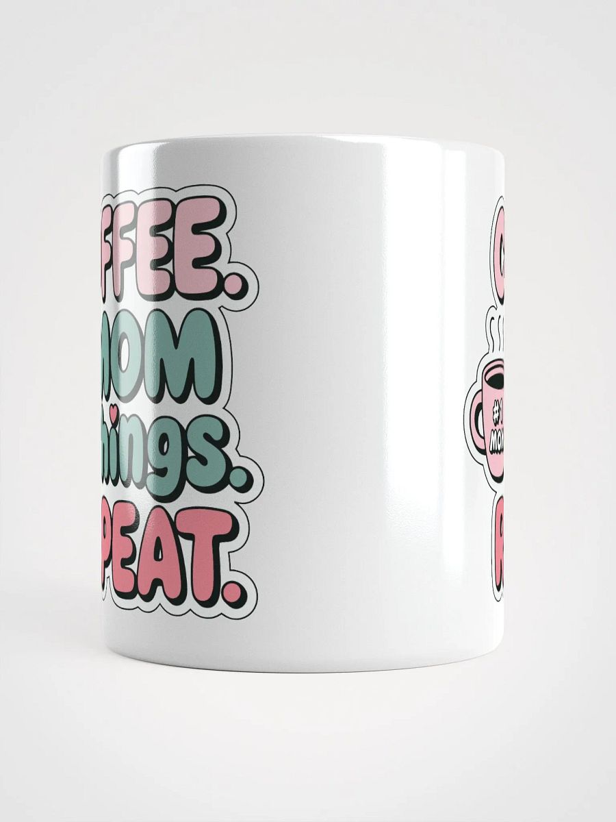 Coffee Mom Things Repeat Glossy Mug product image (15)