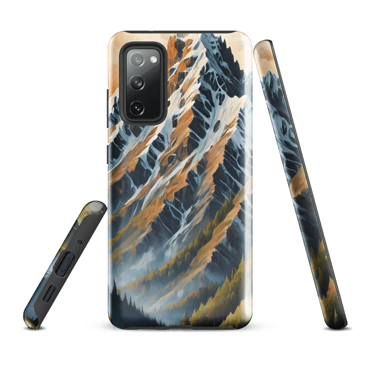 Tough Phone Case for Samsung® - Snow Capped Mountain Peak product image (1)