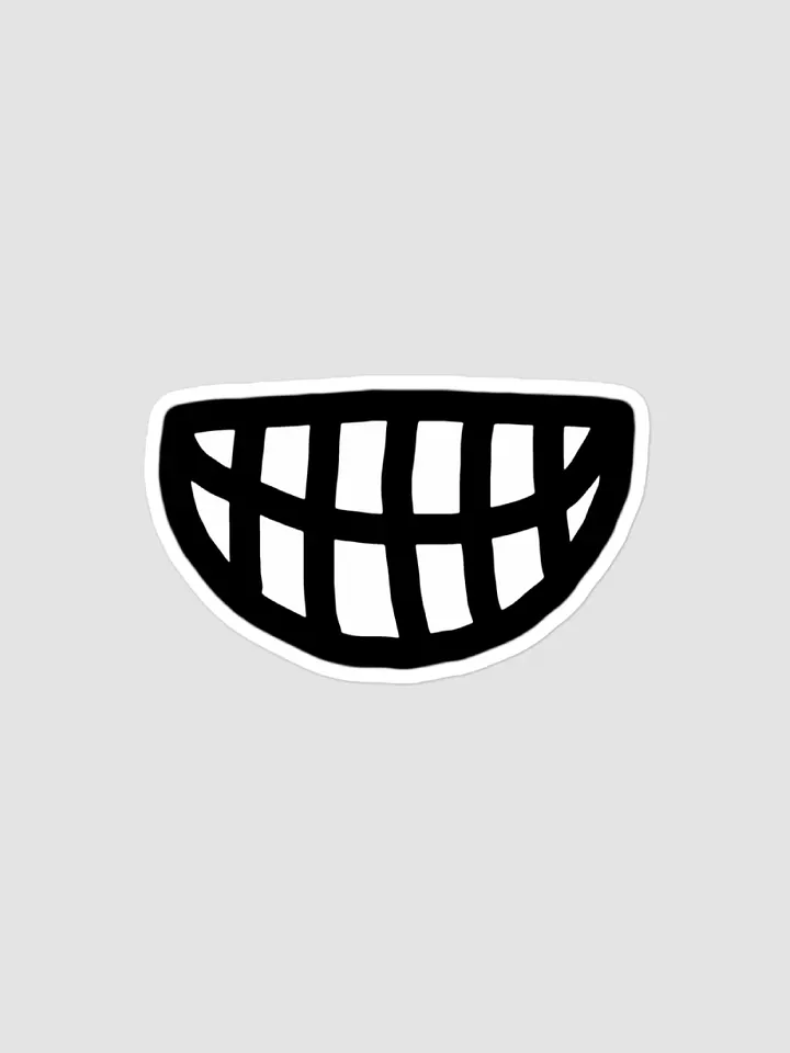 Hehe Sticker [Black] product image (1)