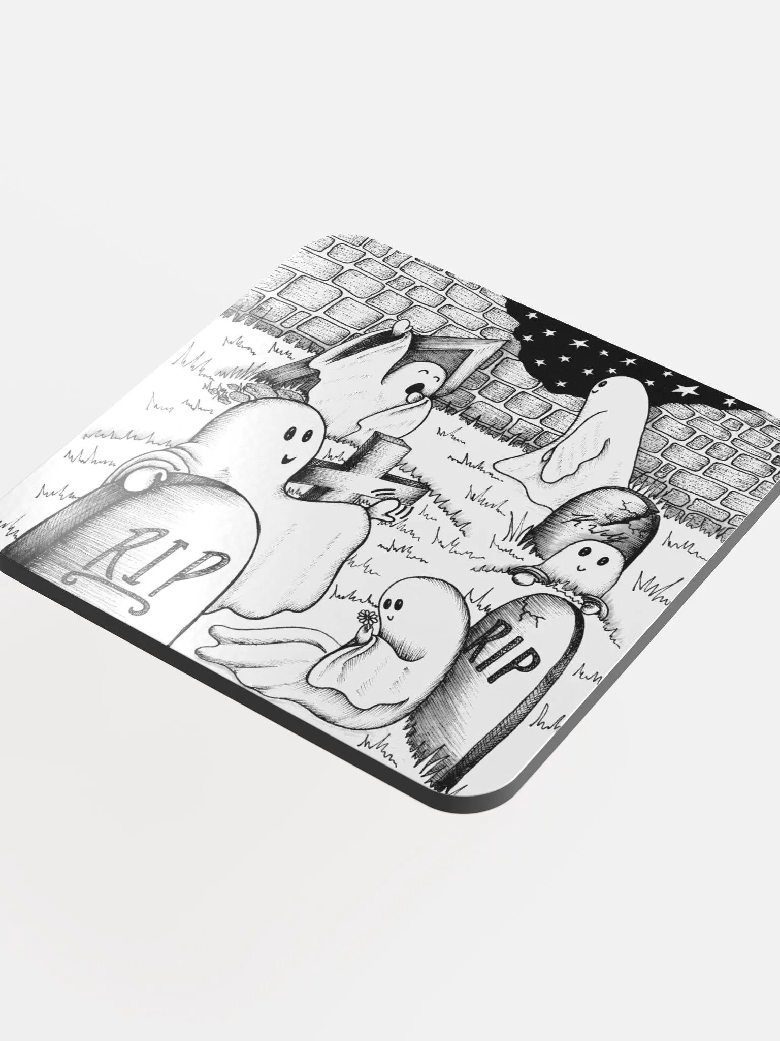 Graveyard Wake Up Coaster product image (4)