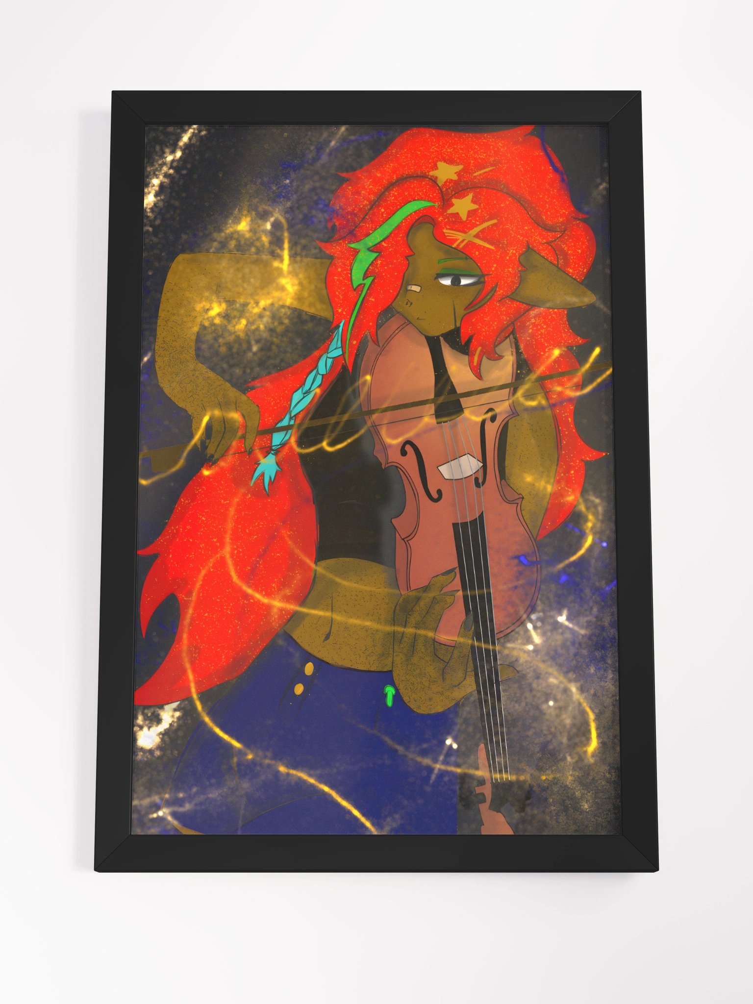 Peppersoda Player Framed Matte Poster product image (4)