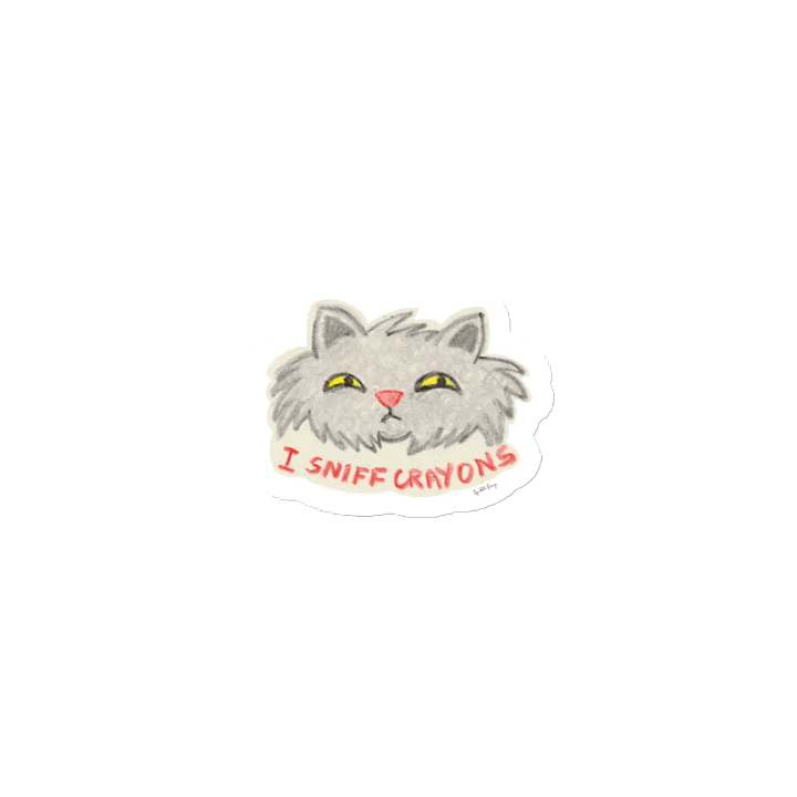 I Sniff Crayons Magnet product image (1)