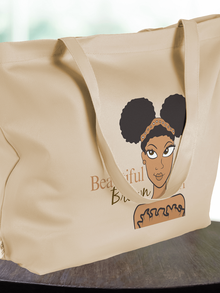 Caramel Beautiful Brown Girl Tote product image (1)