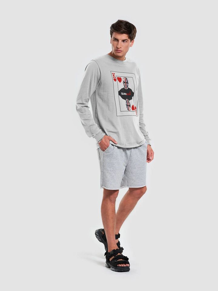 The Quinn of Hearts - Bella+Canvas Supersoft Long Sleeve T-Shirt product image (1)