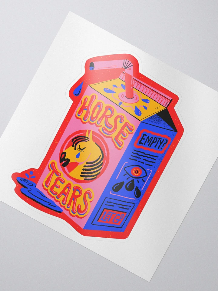 'Horse Tears' - Sticker product image (2)