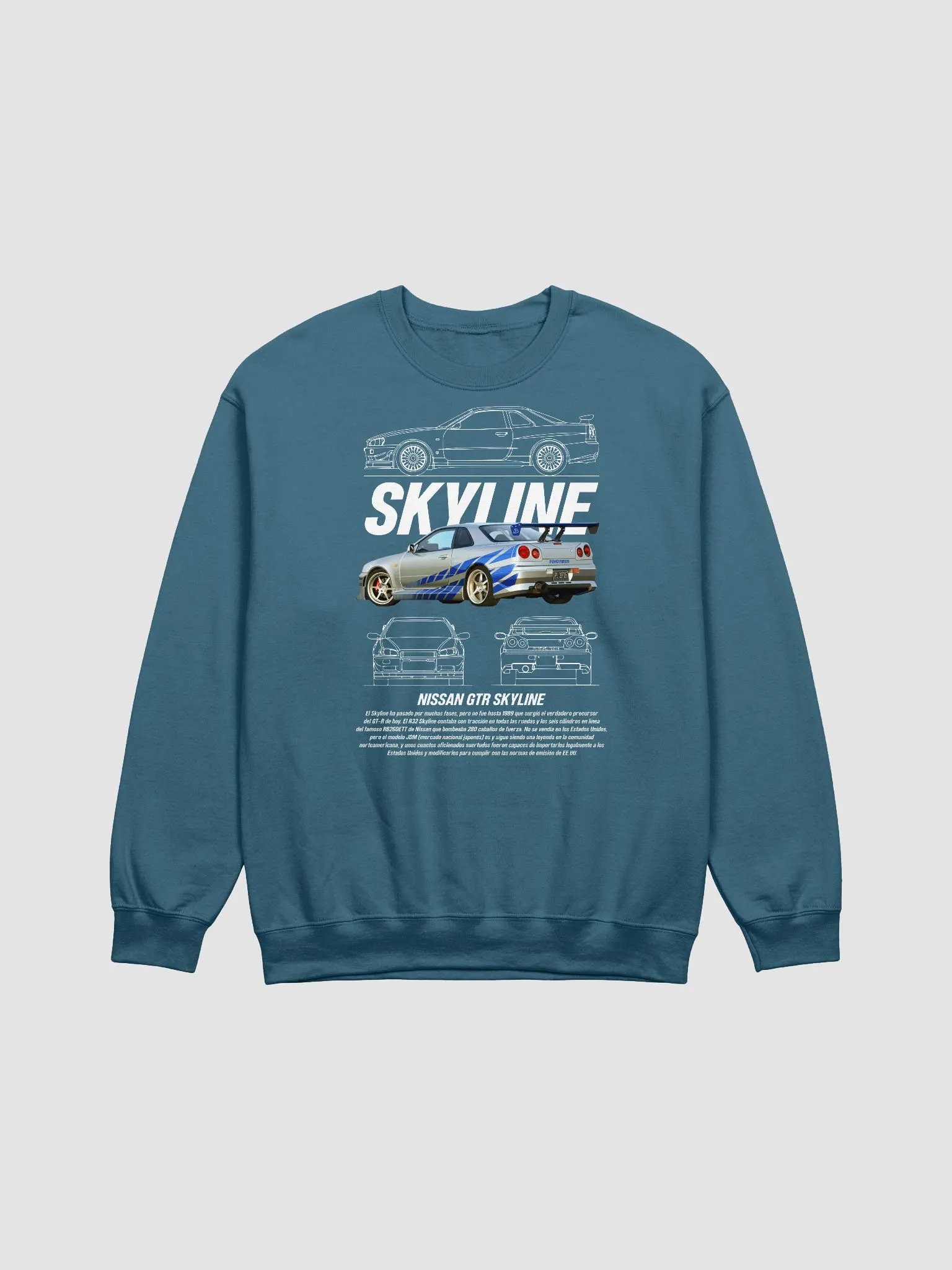 Nissan Skyline Sweatshirt – Iconic JDM Car Design product image (1)