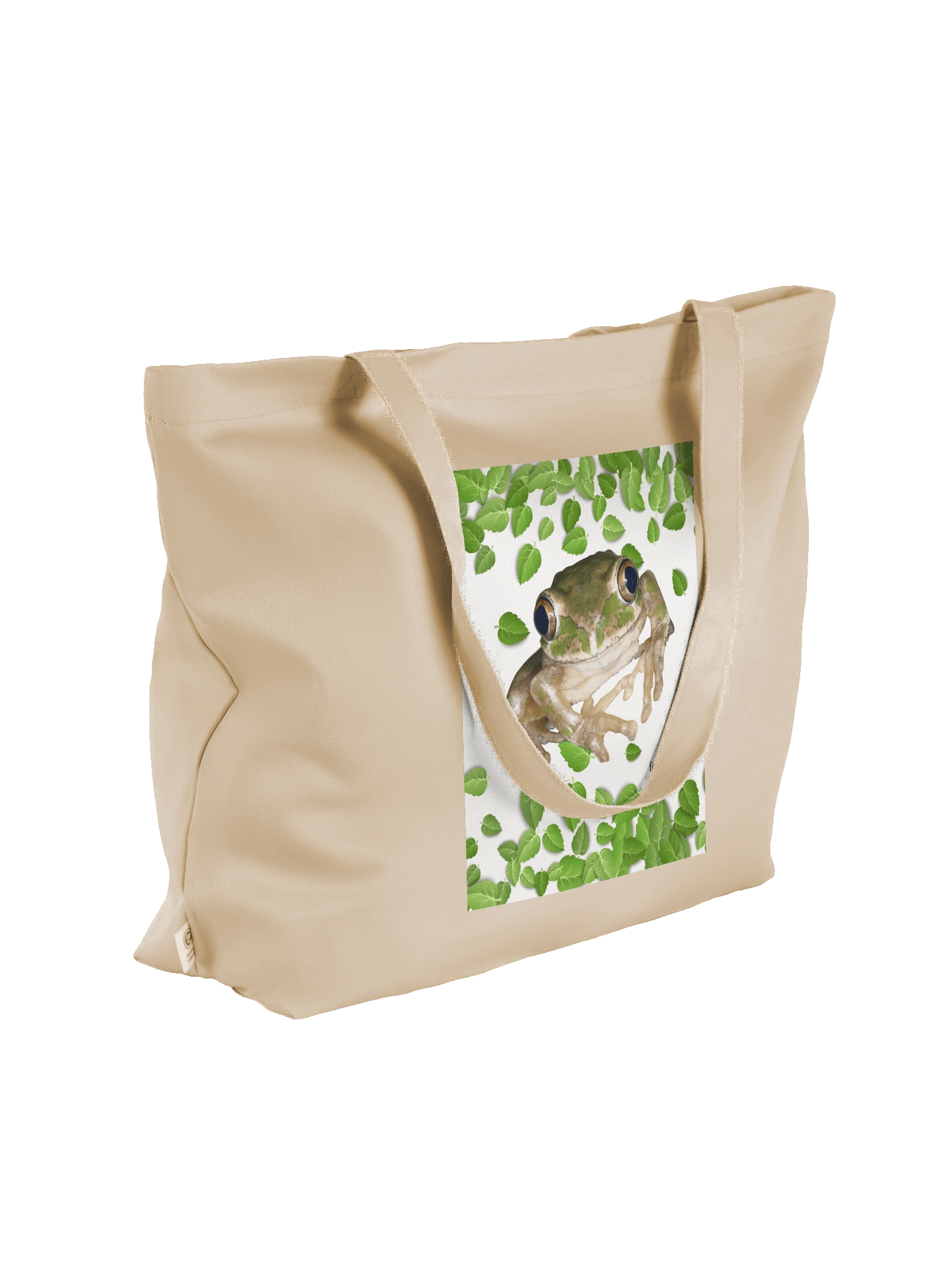Mom and Baby Set-Forest Tree Froggie-Econscious Eco-Friendly Tote Bag product image (8)