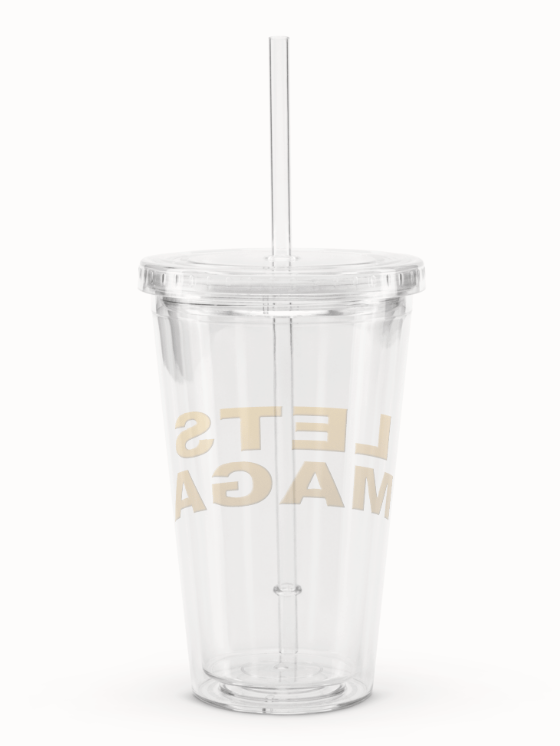 Golden Let's MAGA Tumbler product image (2)