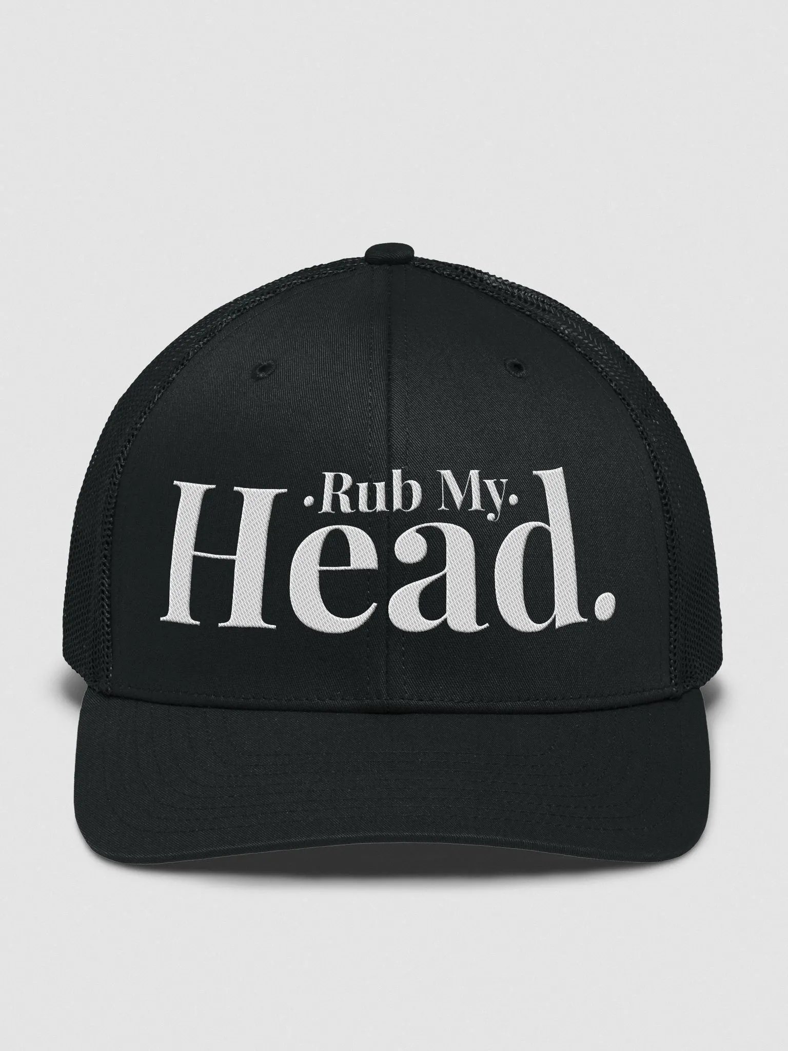 Rub My Head Trucker Hat product image (3)