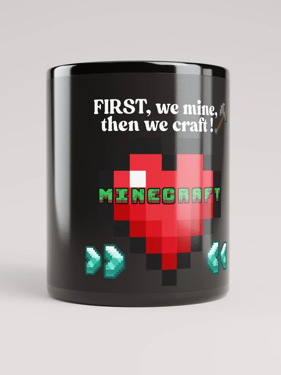 Pixelated Minecraft Love Mug product image (9)