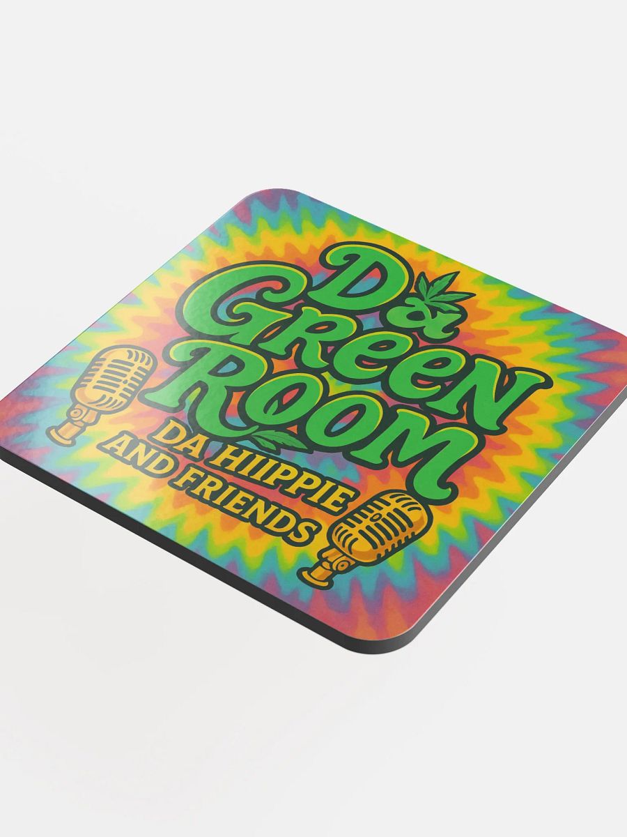 Da Groovy Green Room Coaster Set product image (4)